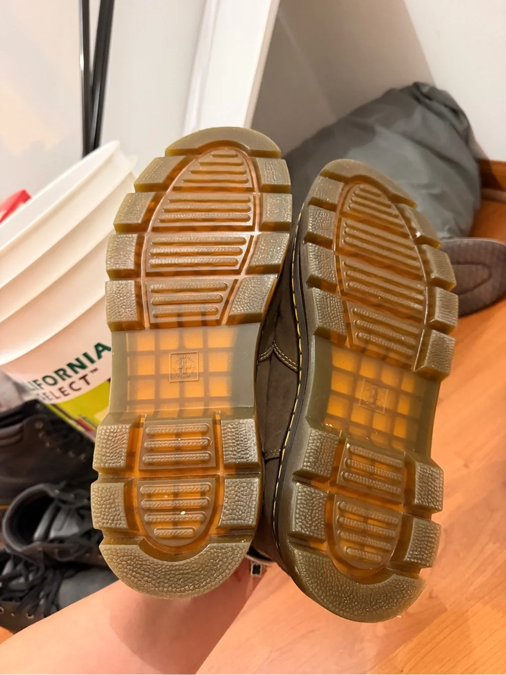 Dr. Martens comfort stitching